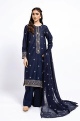 EMBROIDERED LAWN 3 PCS (UNSTITCHED)