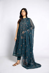 EMBROIDERED LAWN 3 PCS (UNSTITCHED)