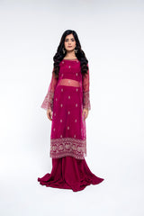 EMBROIDERED & EMBELISHED ORGANZA 2 PCS (UNSTITCHED)