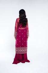 EMBROIDERED & EMBELISHED ORGANZA 2 PCS (UNSTITCHED)