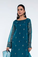 EMBROIDERED & EMBELISHED ORGANZA 2 PCS (UNSTITCHED)