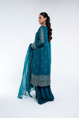 EMBROIDERED & EMBELISHED ORGANZA 2 PCS (UNSTITCHED)