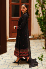 EMBROIDERED & SHEESHA WORK KARANDI LAWN 3 PCS (UNSTITCHED)