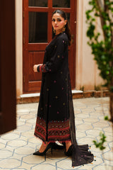 EMBROIDERED & SHEESHA WORK KARANDI LAWN 3 PCS (UNSTITCHED)