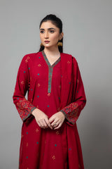 EMBROIDERED KARANDI LAWN 3 PCS (UNSTITCHED)