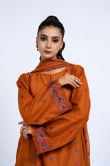 EMBROIDERED LAWN 3 PCS (UNSTITCHED)