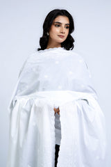 EMBROIDERED LAWN SHAWL