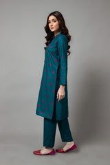 PRET EMBROIDERED SLUB KHADDAR 2 PCS