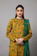 PRINTED LINEN 3 PCS (UNSTITCHED)