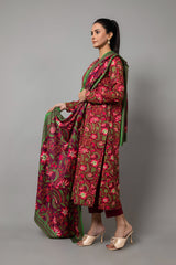 PRINTED SLUB KHADDAR 3 PCS (UNSTITCHED)