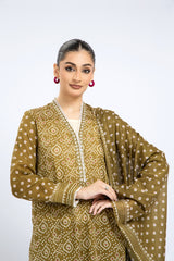 PRINTED LAWN 3 PCS (UNSTITCHED)