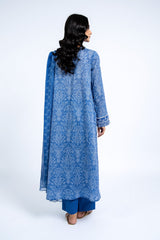 PRINTED & EMBROIDERED LAWN 3 PCS (UNSTITCHED)