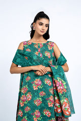 PRINTED CAMBRIC 3 PCS (UNSTITCHED)