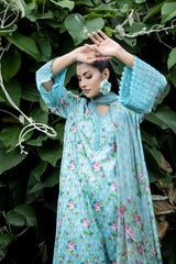 PRINTED CAMBRIC 3 PCS (UNSTITCHED)