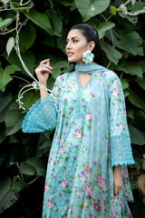 PRINTED CAMBRIC 3 PCS (UNSTITCHED)