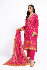 PRET PRINTED LAWN 3 PCS