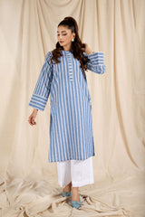 PRET YARN DYED COTTON LAWN 1 PCS