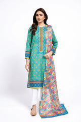 PRET PRINTED LAWN 2 PCS