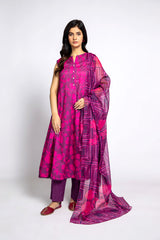 PRINTED LAWN 3 PCS (UNSTITCHED)