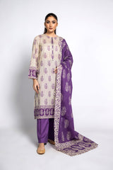 PRINTED LAWN 3 PCS (UNSTITCHED)