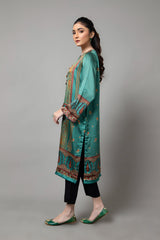 PRET PRINTED SHAMOZ SILK 1 PCS