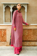 PRINTED LINEN 3 PCS (UNSTITCHED)