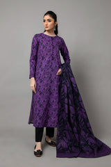 PRINTED SLUB KHADDAR 2 PCS (UNSTITCHED)