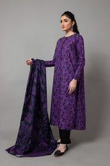 PRINTED SLUB KHADDAR 2 PCS (UNSTITCHED)