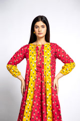 PRET PRINTED SLUB KHADDAR 1 PCS