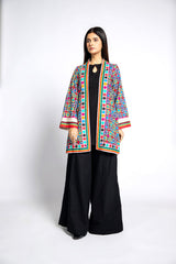 PRET PRINTED SLUB KHADDAR 2 PCS