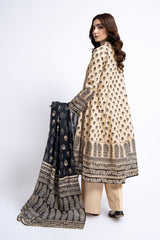 PRINTED LAWN 3 PCS (UNSTITCHED)