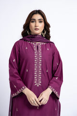PRET EMBROIDERED LAWN 3 PCS