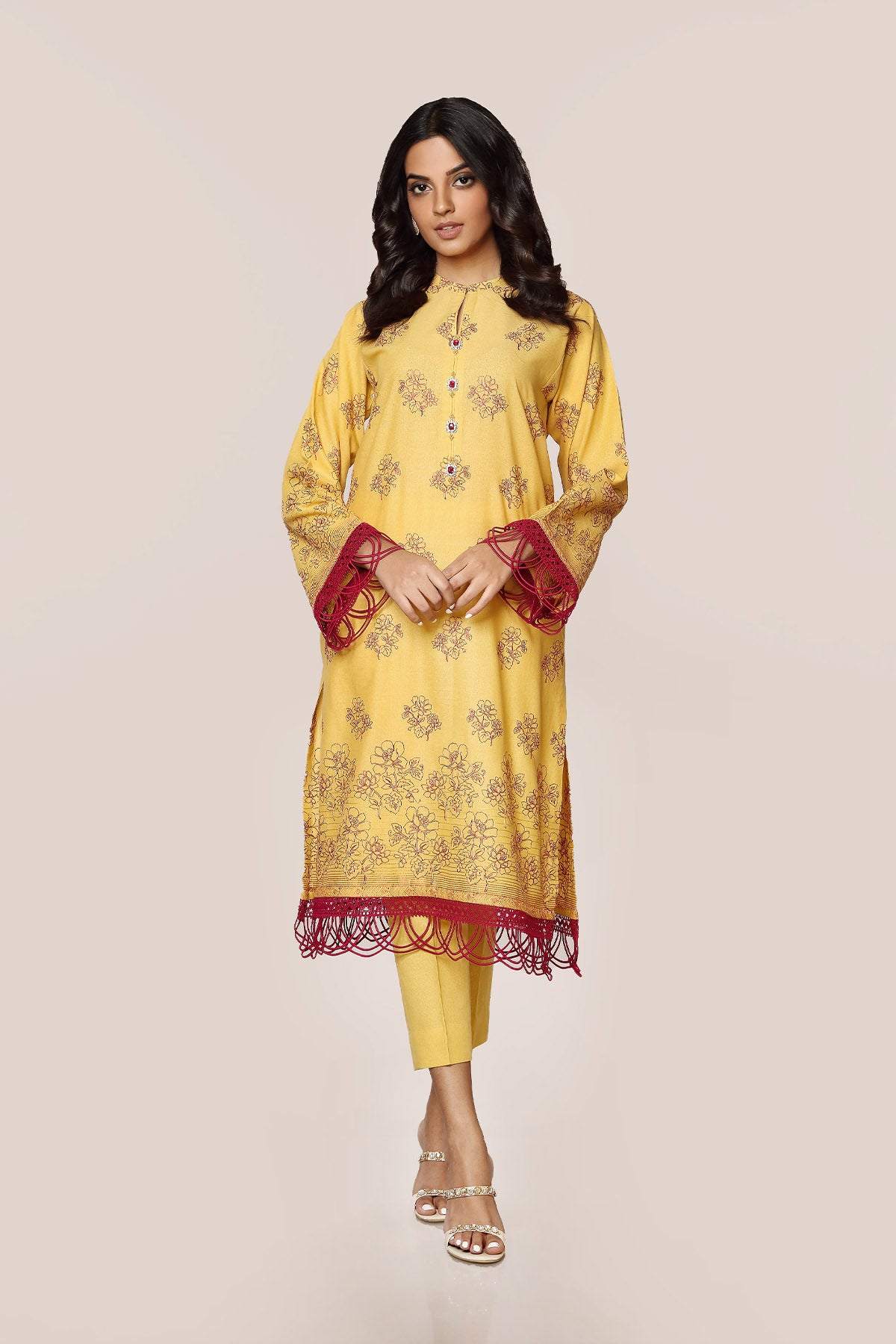 Aaghosh Summer Karandi Lawn Vol-288- D-05