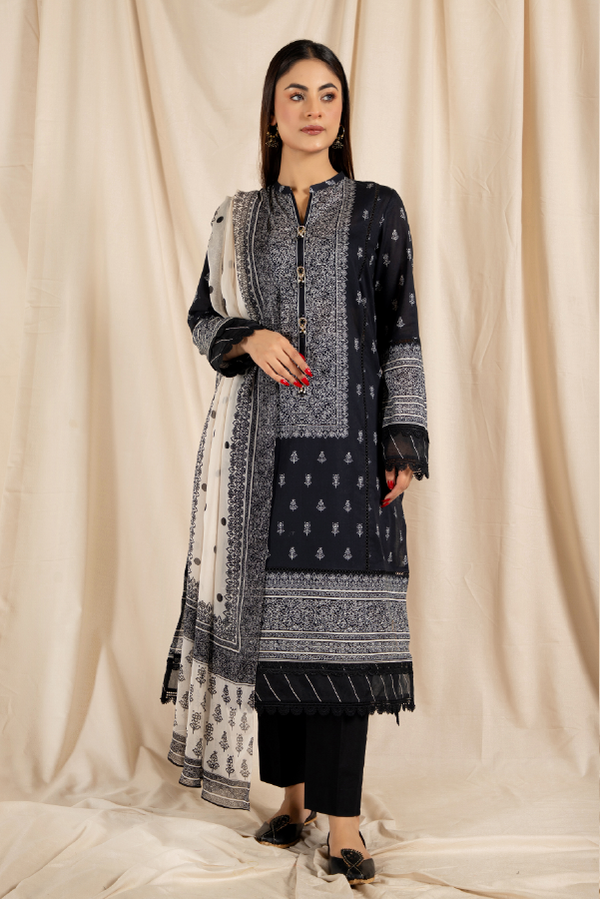 PRINTED LAWN 3 PCS (UNSTITCHED)