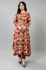 PRINTED SLUB KHADDAR 2 PCS (UNSTITCHED)