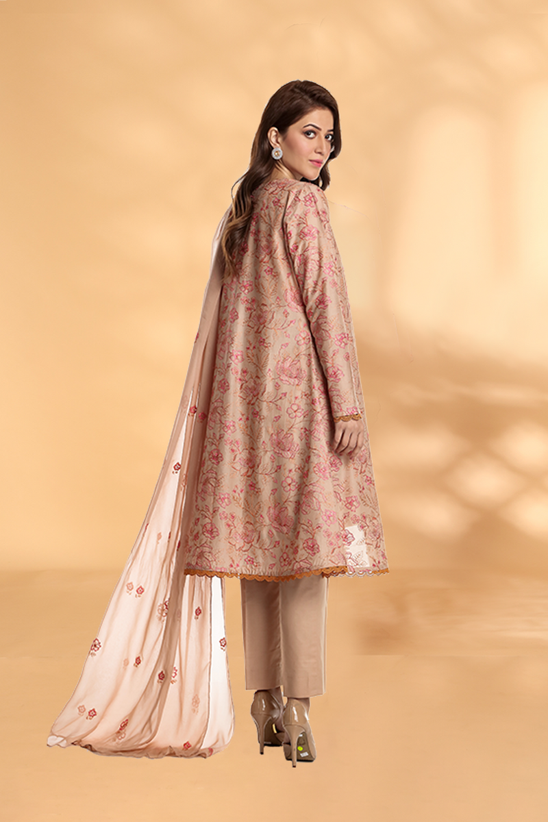 EMBROIDERED  LAWN 3 PCS (UNSTITCHED)