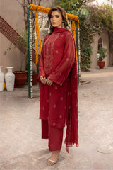 PRET EMBROIDERED CHIFFON 3 PCS