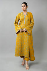 EMBROIDERED COTTON KARANDI 3 PCS (UNSTITCHED)