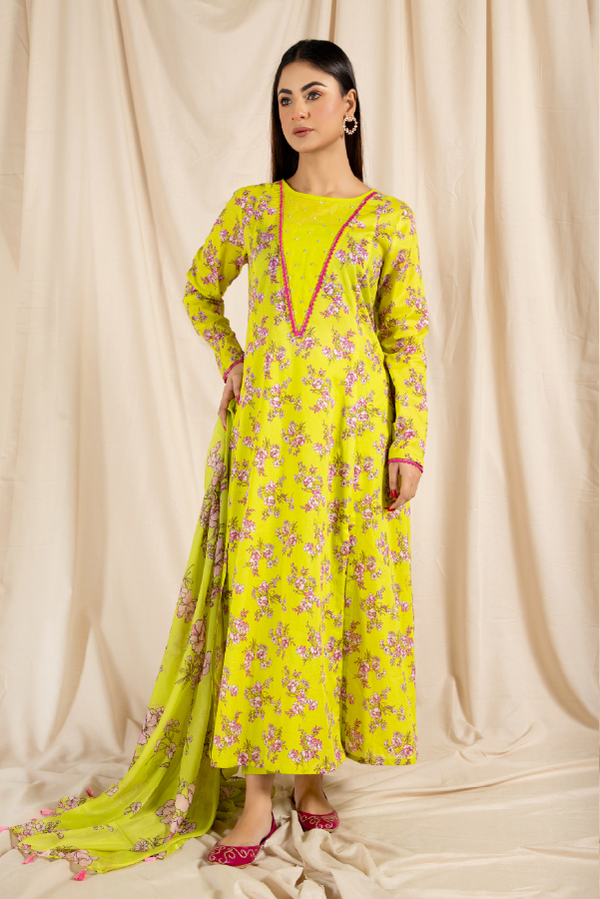 Printed Mid Silk Dupatta