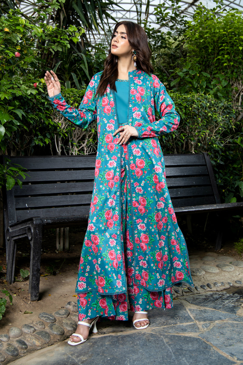 PRINTED CAMBRIC 2 PCS (UNSTITCHED)