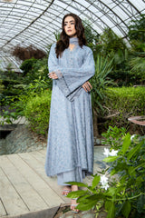 EMBROIDERED  KARANDI LAWN 3 PCS (UNSTITCHED)