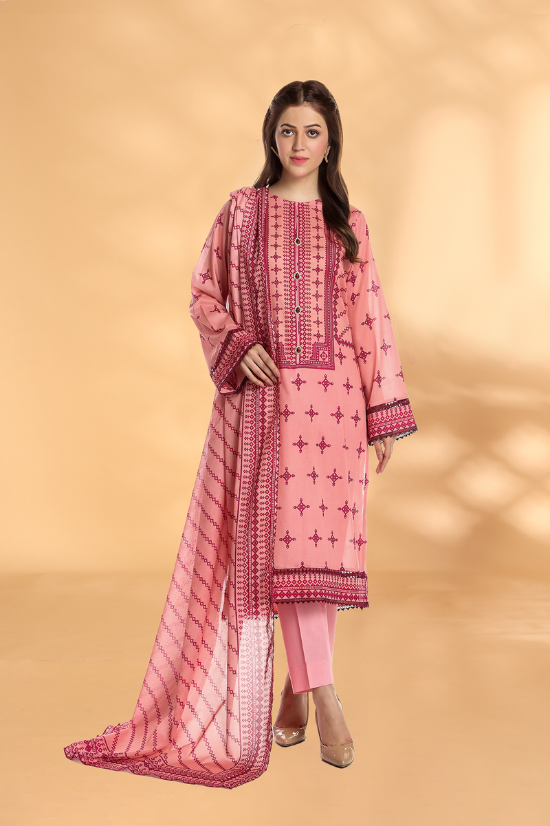 PRINTED LAWN 3 PCS (UNSTITCHED)