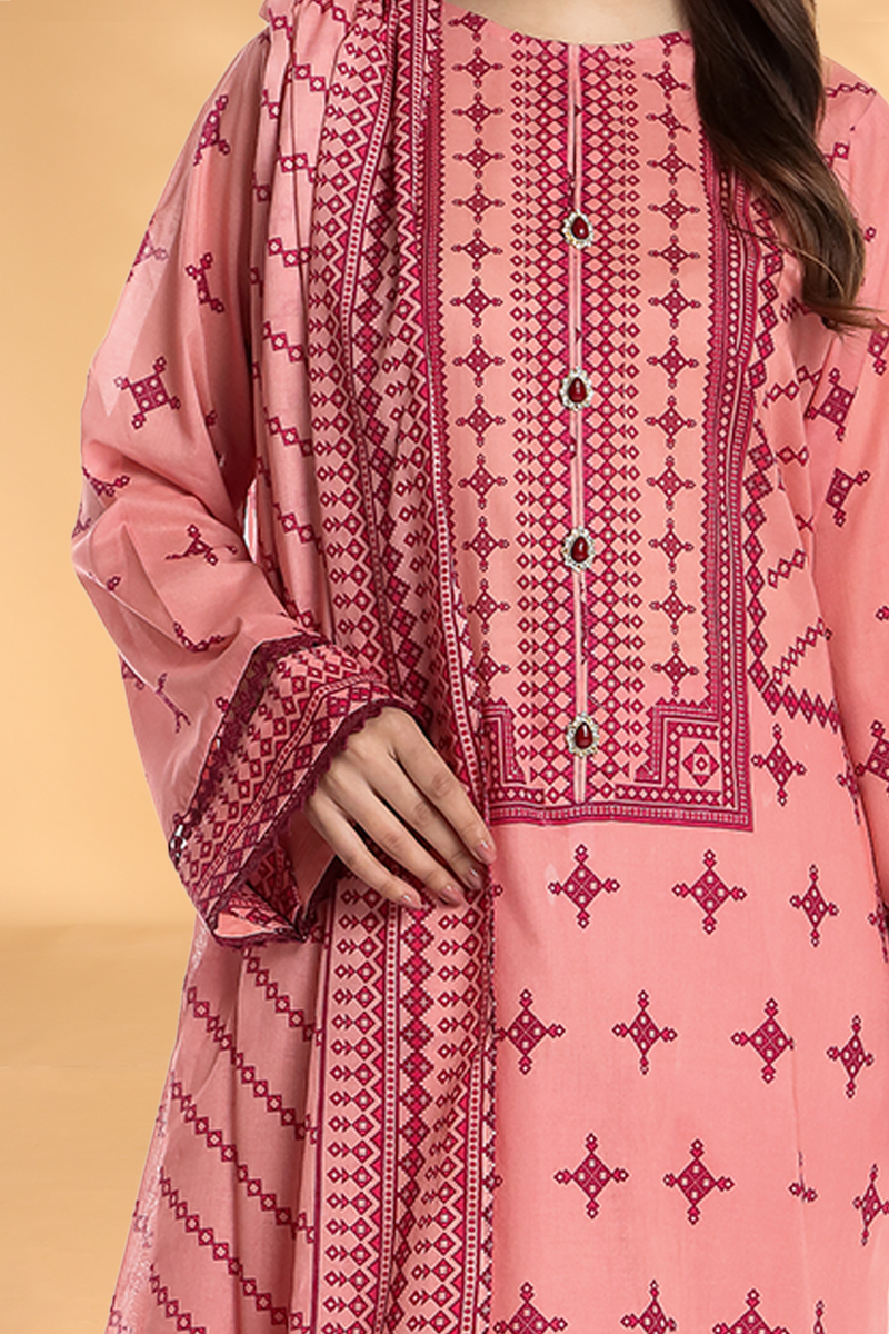 PRINTED LAWN 3 PCS (UNSTITCHED)