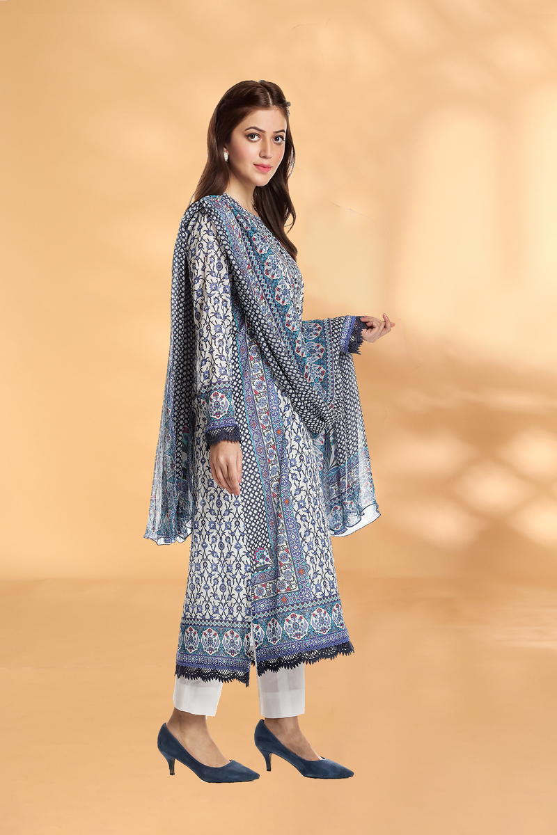 PRINTED LAWN 3 PCS (UNSTITCHED)
