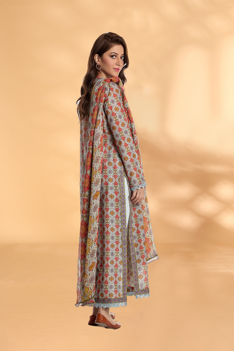 PRINTED LAWN 3 PCS (UNSTITCHED)