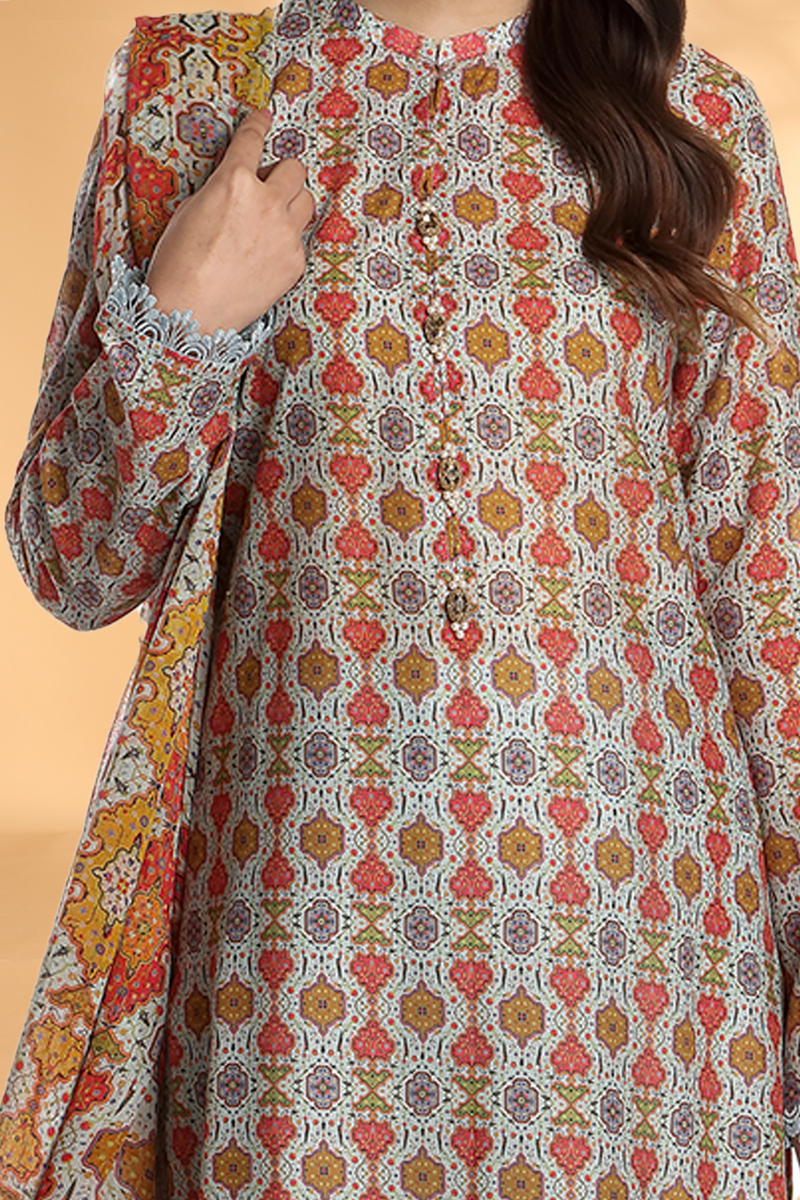 PRINTED LAWN 3 PCS (UNSTITCHED)