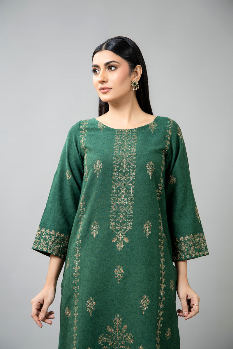 PRET EMBROIDERED COTTON KARANDI 2 PCS