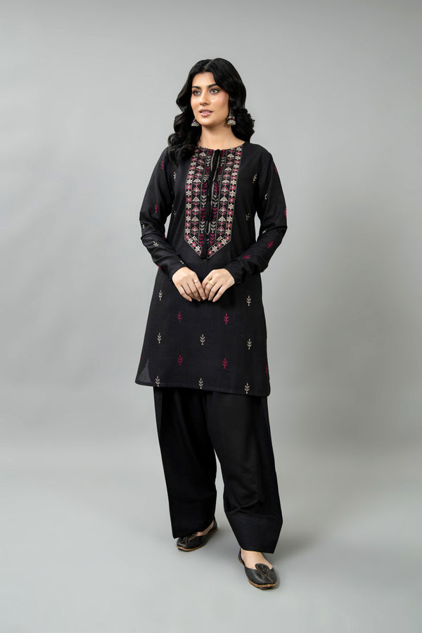 EMBROIDERED  KARANDI LAWN 2 PCS (UNSTITCHED)
