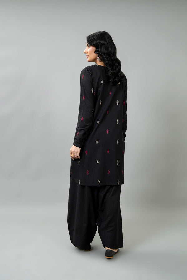 EMBROIDERED  KARANDI LAWN 2 PCS (UNSTITCHED)
