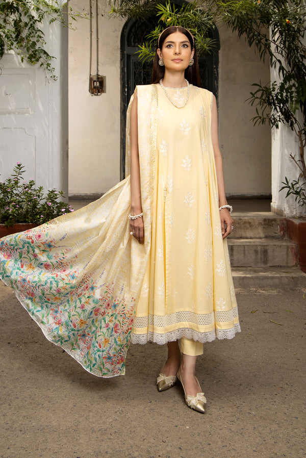 EMBROIDERED LAWN 3 PCS (UNSTITCHED)